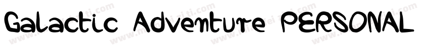 Galactic Adventure PERSONAL Regula字体转换